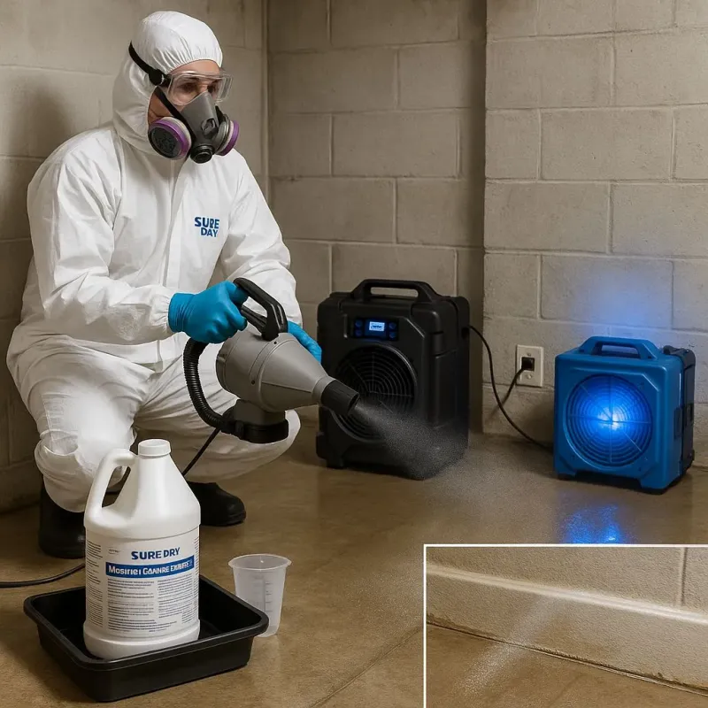 Sanitization and Odor Removal process in McLeansville, NC