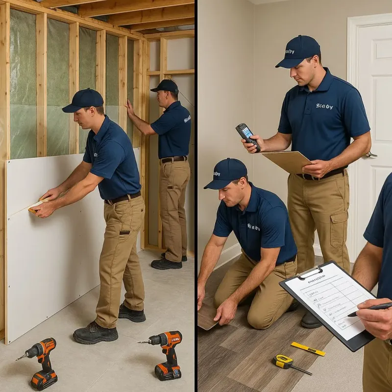 Repairs and Reconstruction process in McLeansville, NC